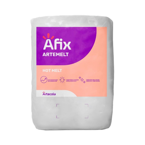 Cola Hot Melt Afix 10kg Transparente